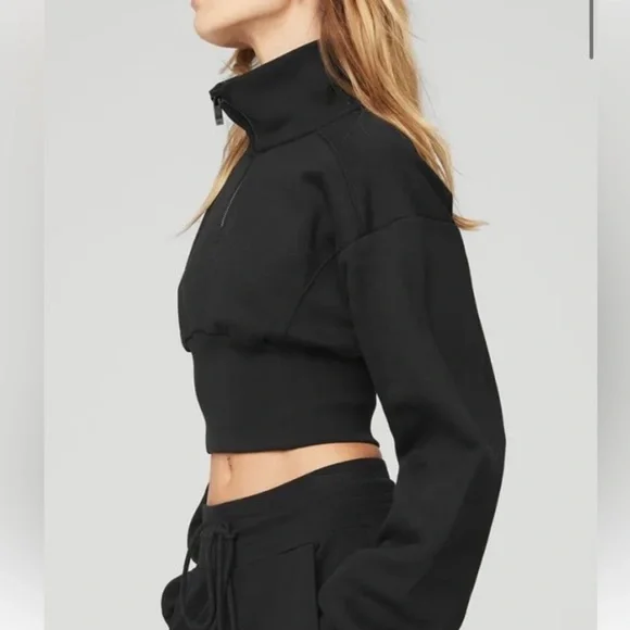 Alo Yoga Vixen Fleece 1/4 Zip - Picture 3 of 10